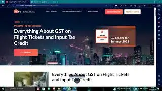 ✅ How To Claim GST on Flight Tickets (Full Guide)
