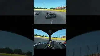 That FEAR that goes with sim racing on SINGLE SCREEN 😲 #shorts