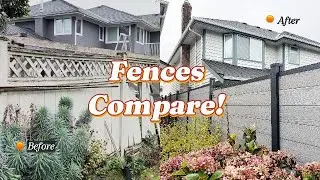 Goodbye Wood Fence, Hello MapleStar Composite Fence | Composite Fencing Metro Vancouver