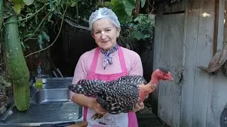 PREPARING A CHICKEN 🐓