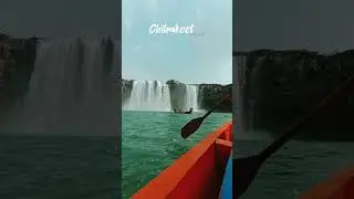 Chitrakoot Waterfall Chhatisgarh | #waterfall #chhattisgarh #chitrakoot #shorts #ytshorts