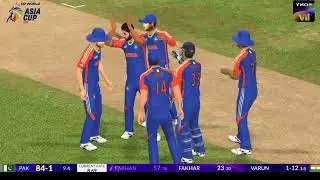 India vs Pakistan Asia Cup 2025 highlights Varun Chakraborty bowling vs pakistan final #rc24 