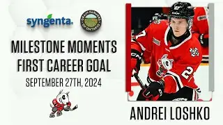 OHL Milestones | Andrei Loshko | First Career Goal