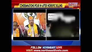 Manipur Democratic Alliance Convenor Condems The Killing Of M Rishikanta Singh