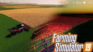 Уборка картофеля. Farming simulator 19. Развиваем колхоз 