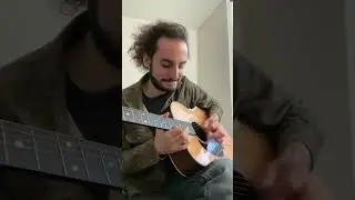 high frets on an acoustic? no problem! #acoustic #guitar #shorts