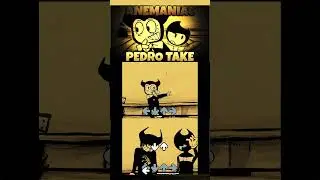 Friday Night Funkin' ANEMANIAC PEDRO TAKE CANCELED | BENDY AND THE INK MACHINE #shorts #anemaniac