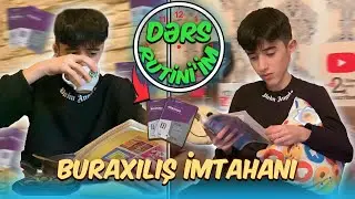 İMTAHANA HAZIRLIQ ?! - Dərs Rutinim !!