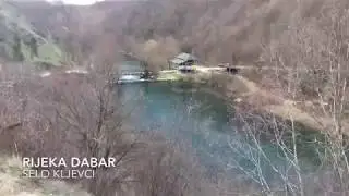Rijeka Dabar- najcistija rijeka u regionu