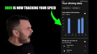 Uber is now tracking uber drivers' speed and braking harshness in latest update
