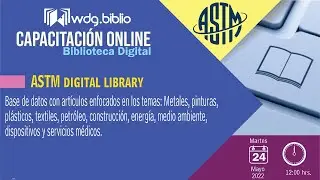 Curso capacitación ASTM