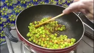 वाटाण्याची  खमंग  उसळ //// Vatanyachi  khamang  Usal 