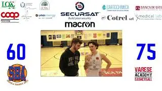 Intervista a Leonardo Pezzulla, post SBA-Academy Varese