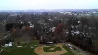 Aerial View Miles Park Lafayette Hill PA