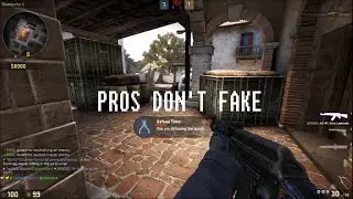 CS:GO | Pros never fake