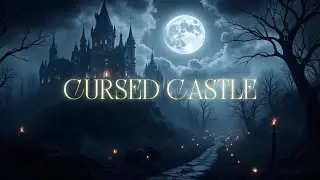 Cursed Castle Ambience and Music | fantasy ambience of ruins of a castle with music #ambientmusic