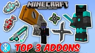 Top 3 Addons June 2021 (Bedrock/MCPE/Xbox Minecraft)