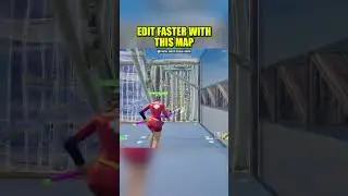 The BEST map to EDIT FASTER 😈 #fortnite #fortniteclips