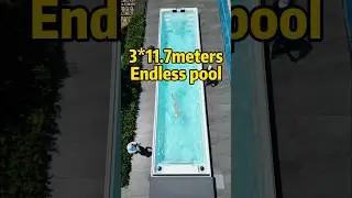 3*11.7 meters endless pool #endlesspool