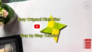 Origami Ninja Star ⭐ | Easy Paper Shuriken Tutorial