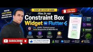 56. Constraint Box Widget in Flutter | Flutter Constraint Box Widget