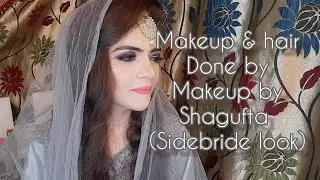 Sider makeover & Hair done by makeupbyshagufta full tutorial coming soon😘
