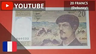 BILLET DE BANQUE - 20 Francs (Debussy) - FRENCH BANKNOTE