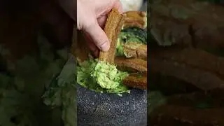 Chicharrones and guacamole #chicharrones #guacamole #easyrecipe