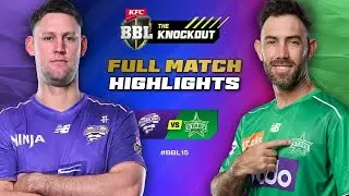 Hobart Hurricanes Vs Melbourne Stars BBL 42th Match Full Highlights 2026 Sami Final | HH VS MS |