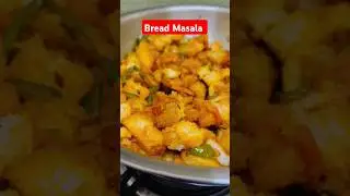Bread Masala Recipe #breadmasala #viral  #shorts