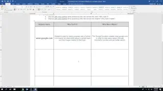Code.org Unit 2 Lesson 1 The Purpose of Websites