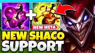 Pink Ward - SHACO SUPPORT HAS A BRAND NEW BUILD PATH! (AND IT'S AMAZING)
