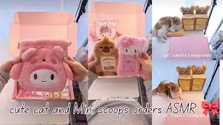 mini things asmr#asmr #sanrio #perfectthingssatisfying #packingorders #kawaii#minithingsasmr