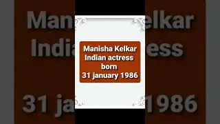 how old is Manisha Kelkar