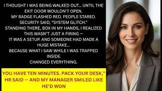 10. My HR Gave Me 10 Minutes to Clear My Desk &mdash; The Building Didn&rsquo;t Let Me Leave