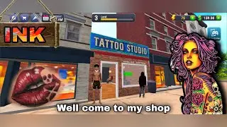 This Tattoo Game Is So Satisfying 😍 | Tattoo Studio Simulator #tattoo #trending