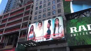 Casting Director Times Square Billboard by Alexander Gurman Casting Talent Agency advertising