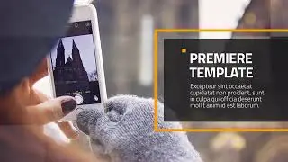 Bussines square presentation - after effects tutorial