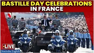France's Bastille Day LIVE: Parade Meets Olympic Torch Relay As Political Crisis Continues