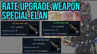 RF Offline : Rate UPGRADE Weapon Special Elan