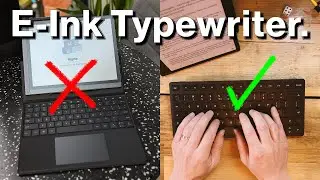 A KeyBoard Case or a Portable Keyboard, for an E-Ink Typewriter!