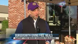 Burgersmith providing free meals to furloughed workers