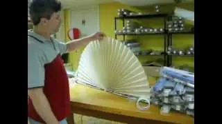 How to hang or stand your Neat Pleats decorative fan