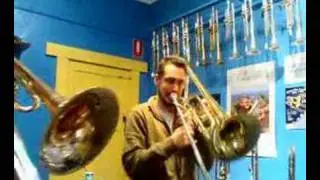 Contrabass trombone Eric Budd