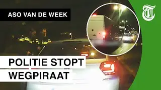 ‘Lachgasgebruiker’ stapelt fout op fout tijdens dollemansrit - ASO VAN DE WEEK