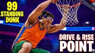 99 STANDING DUNK on a 6'7