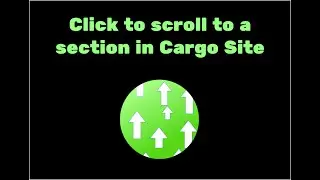 Anchor Link click to scroll in Cargo 3 and Cargo 2 | Cargo Site