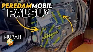 Pasang Sendiri PEREDAM MOBIL - Murah Automat aspal / butyl rubber ‼️  #audiomobil #avanza #veloz