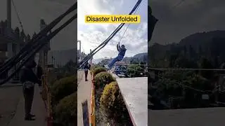 Disaster Unfolds at Dabling View Point | #shorts #ytshorts #shortsfeed #adventure