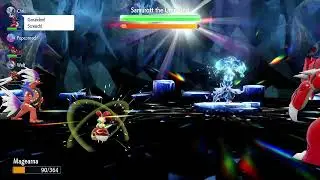 Pok&eacute;mon Scarlet & Violet - H-Samurott 7* raid: Stolen Sharpness (all-red), Magearna POV